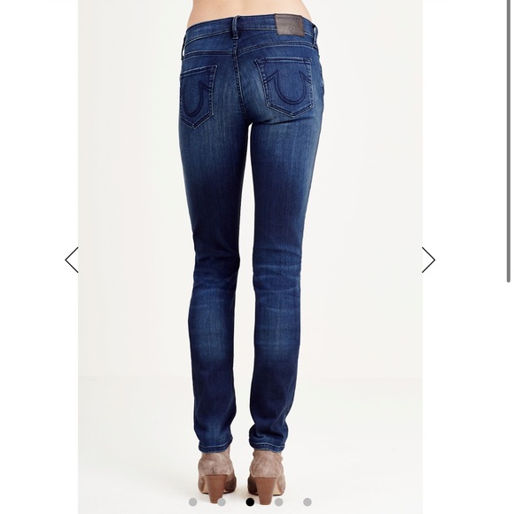 EUC True Religion Low Rise Stella Skinny Jeans - Picture 2 of 8